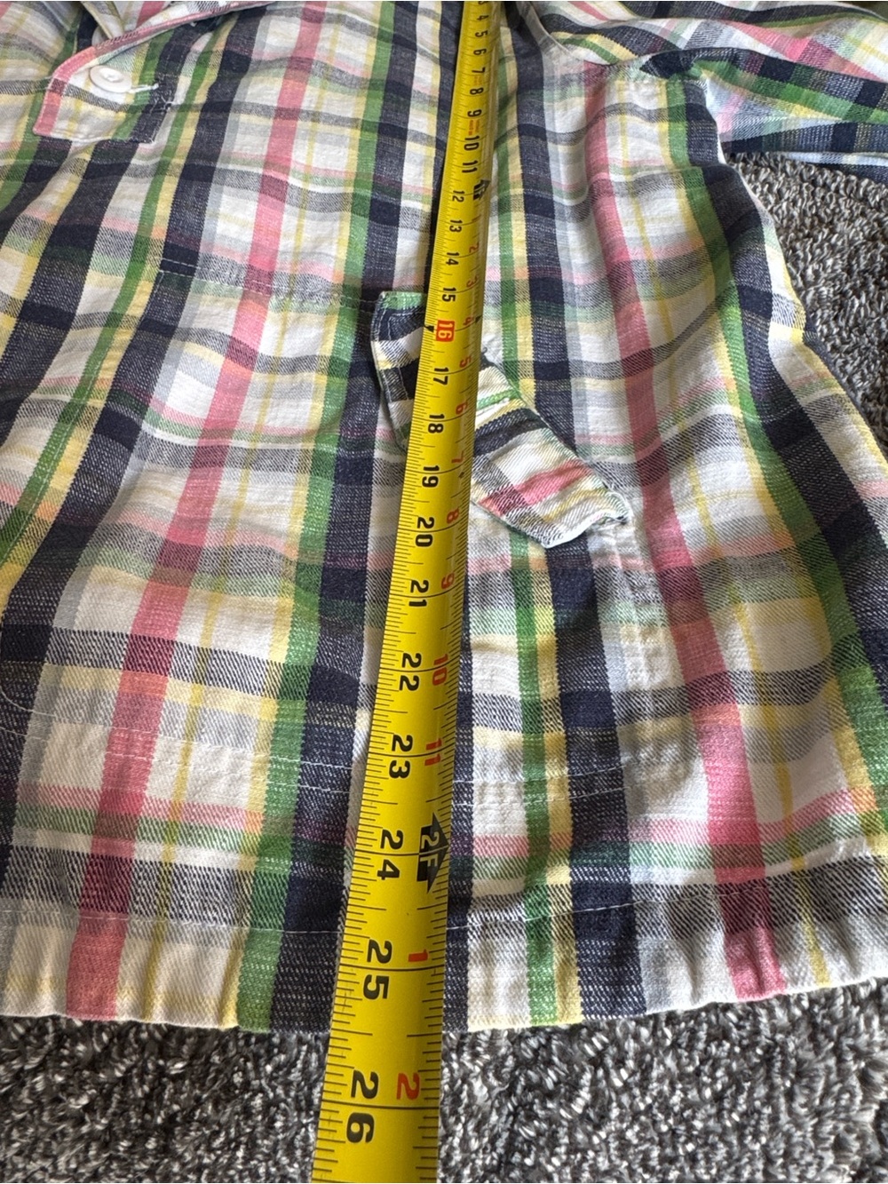 Merona Pastel Plaid Hooded Button Shirt Jacket - Picture 6 of 9